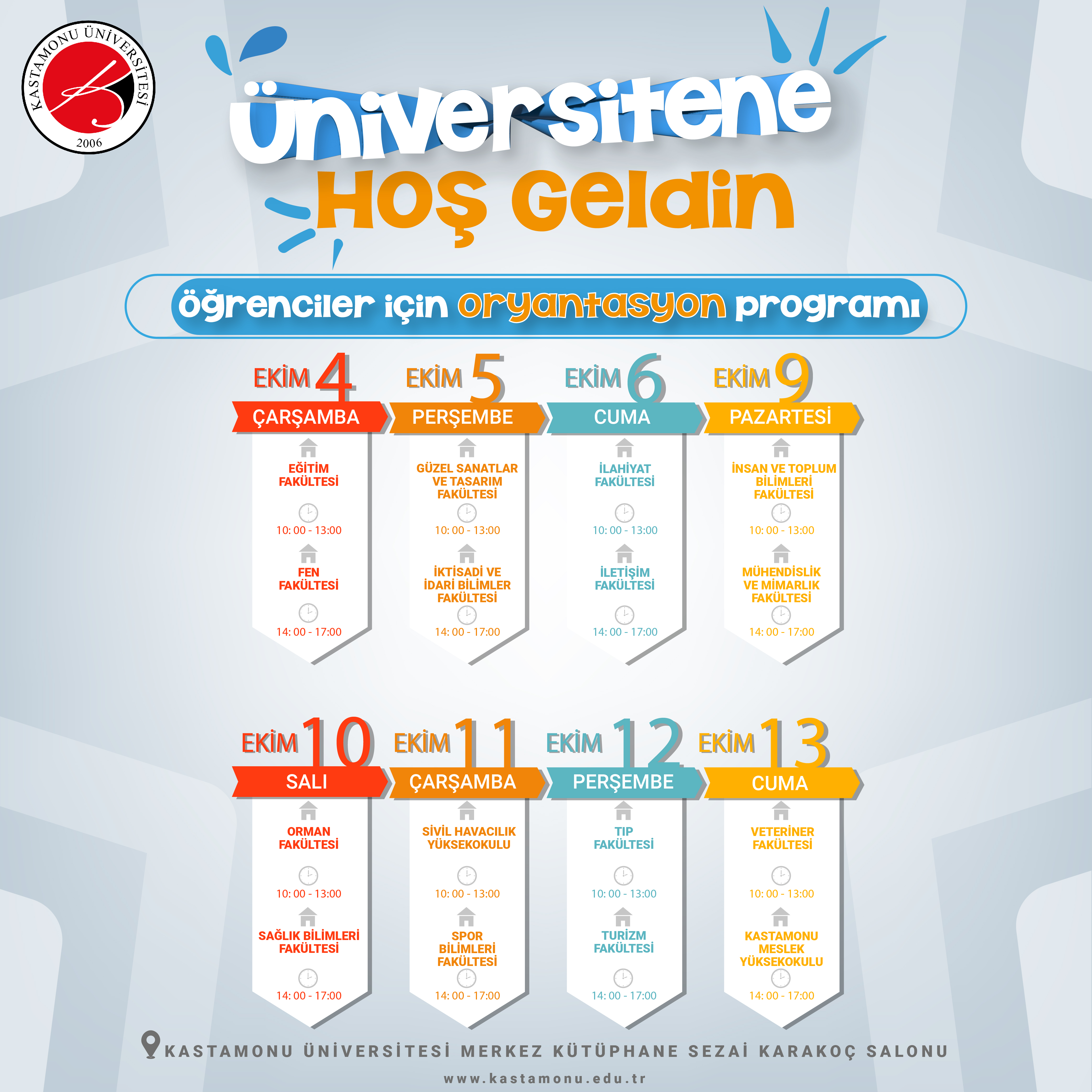 Oryantasyon Programı Duyurusu